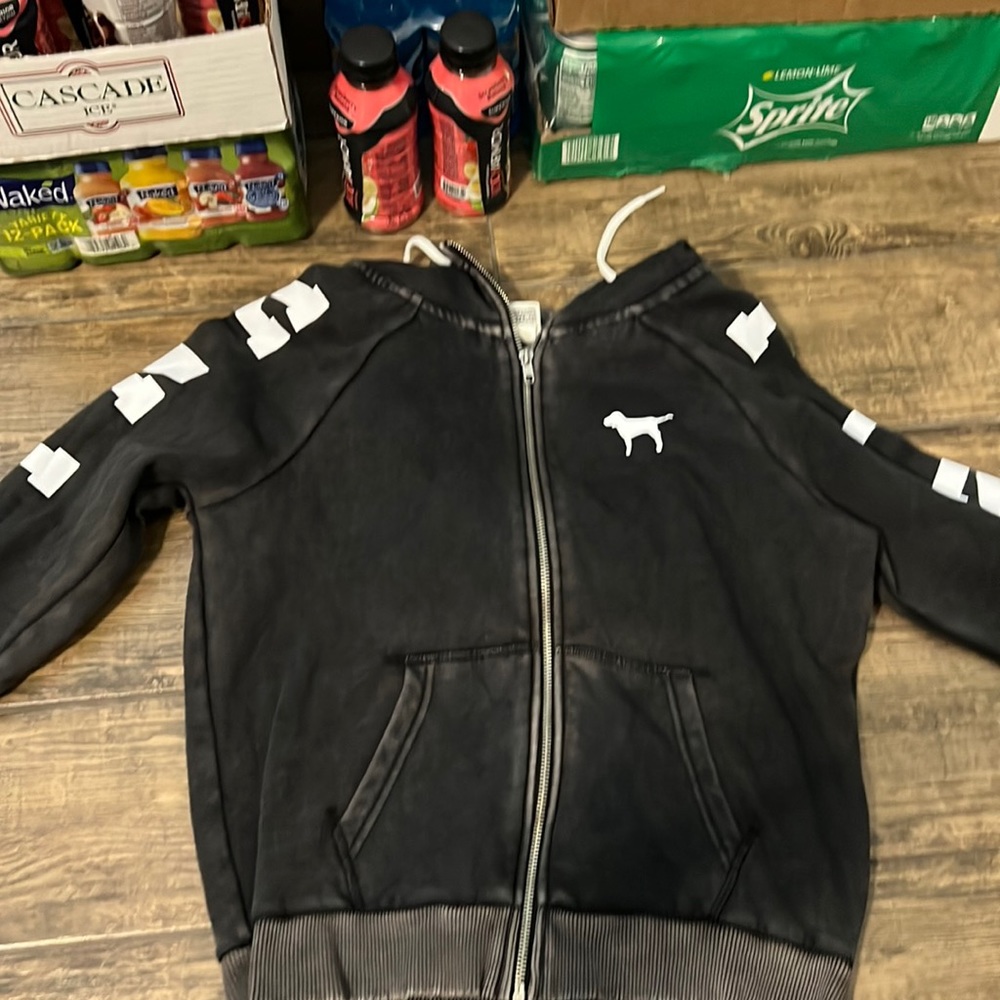 black PINK zip up, small
